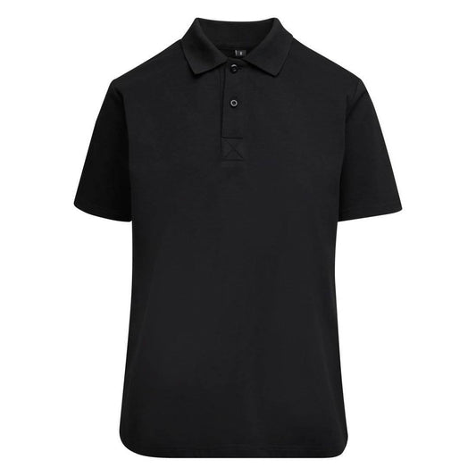 Black - Front - Build Your Brand Womens-Ladies Sorona Polo Shirt
