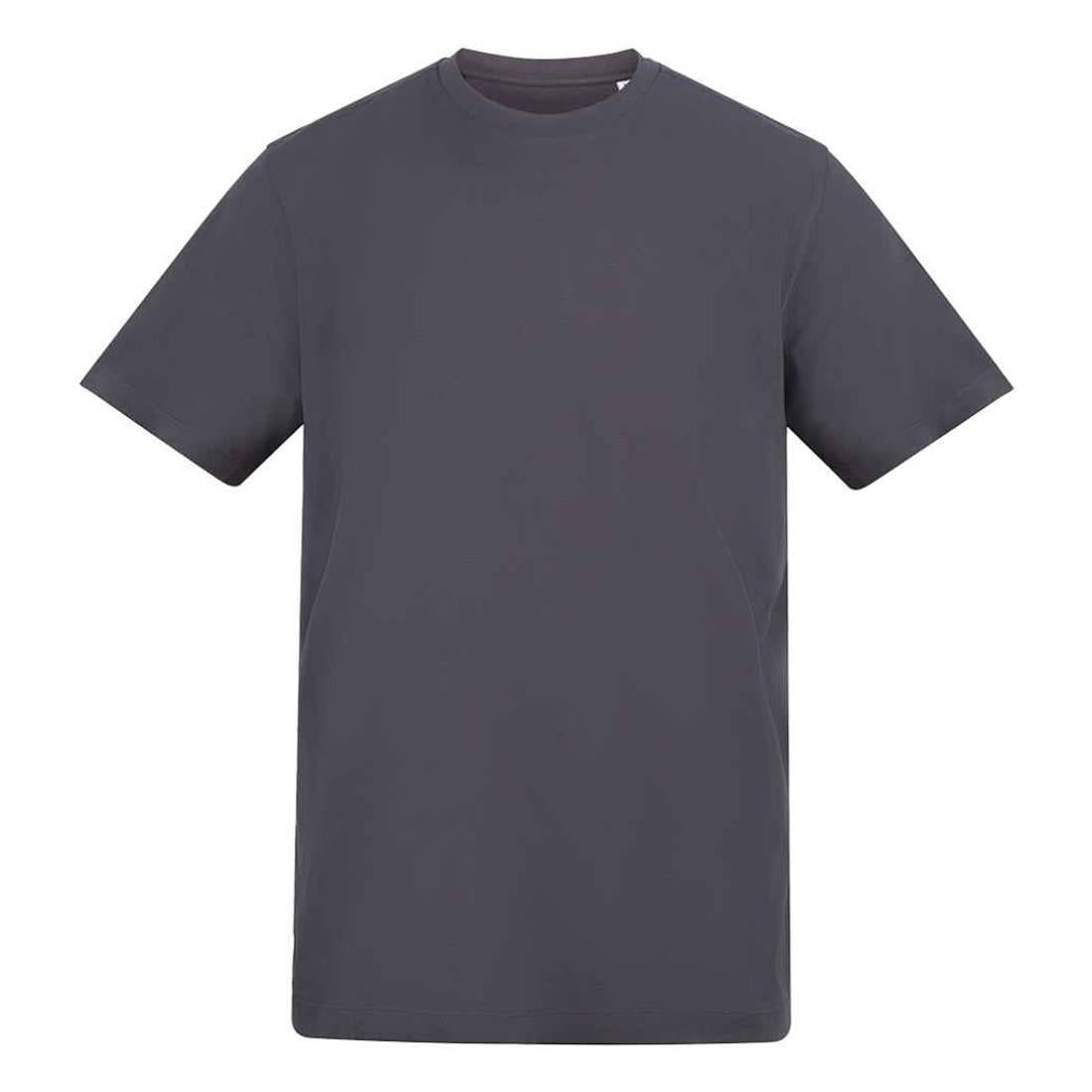 Solid Charcoal - Front - Awdis Unisex Adult 180 T-Shirt