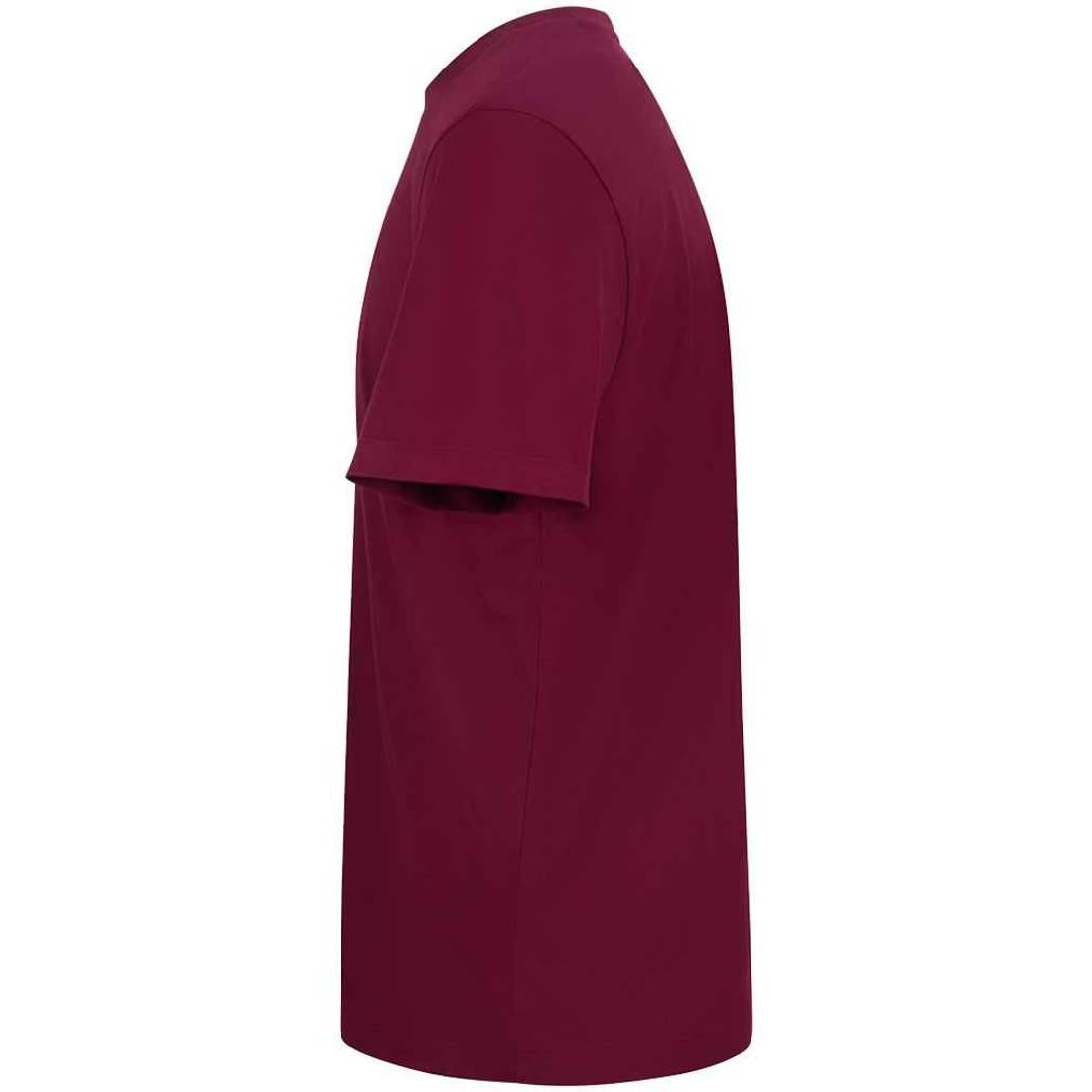 Burgundy - Side - Awdis Unisex Adult 180 T-Shirt