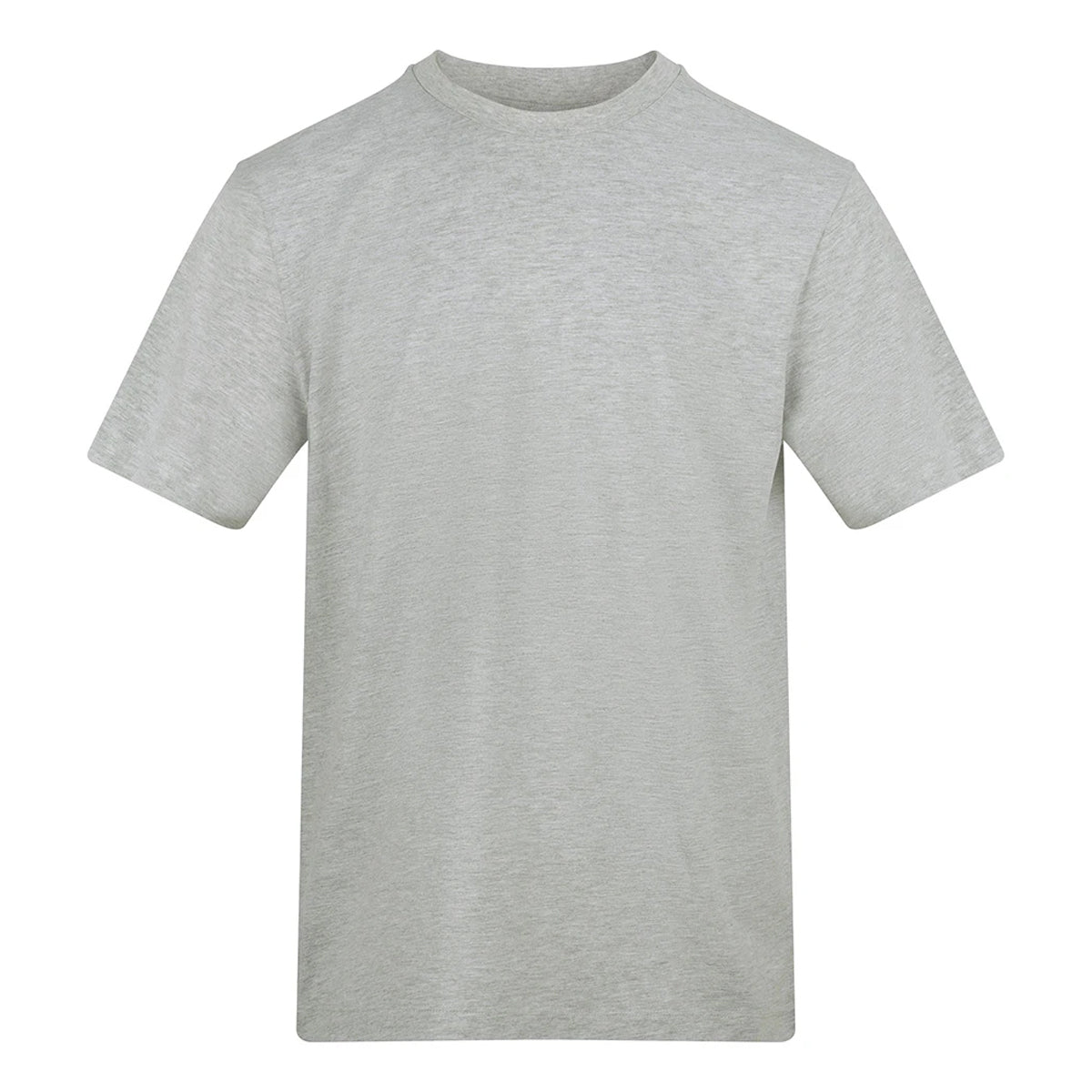Heather Grey - Front - Awdis Unisex Adult 180 T-Shirt