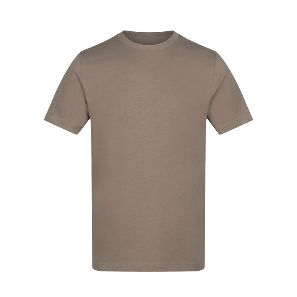 Mocha Brown - Front - Awdis Unisex Adult 180 T-Shirt