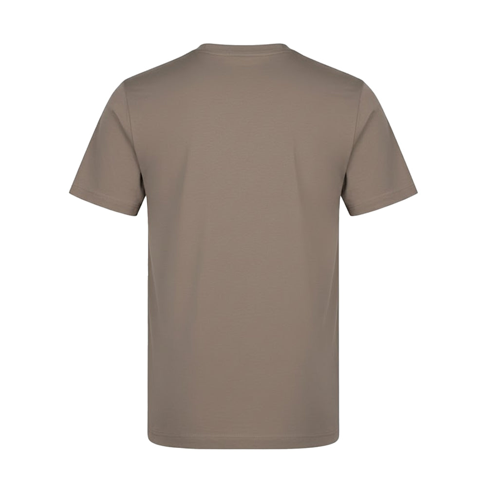 Mocha Brown - Back - Awdis Unisex Adult 180 T-Shirt