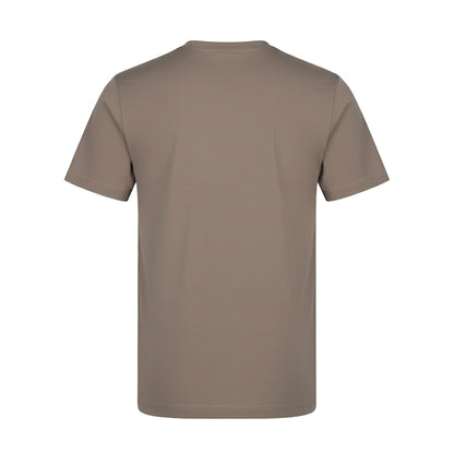 Mocha Brown - Back - Awdis Unisex Adult 180 T-Shirt