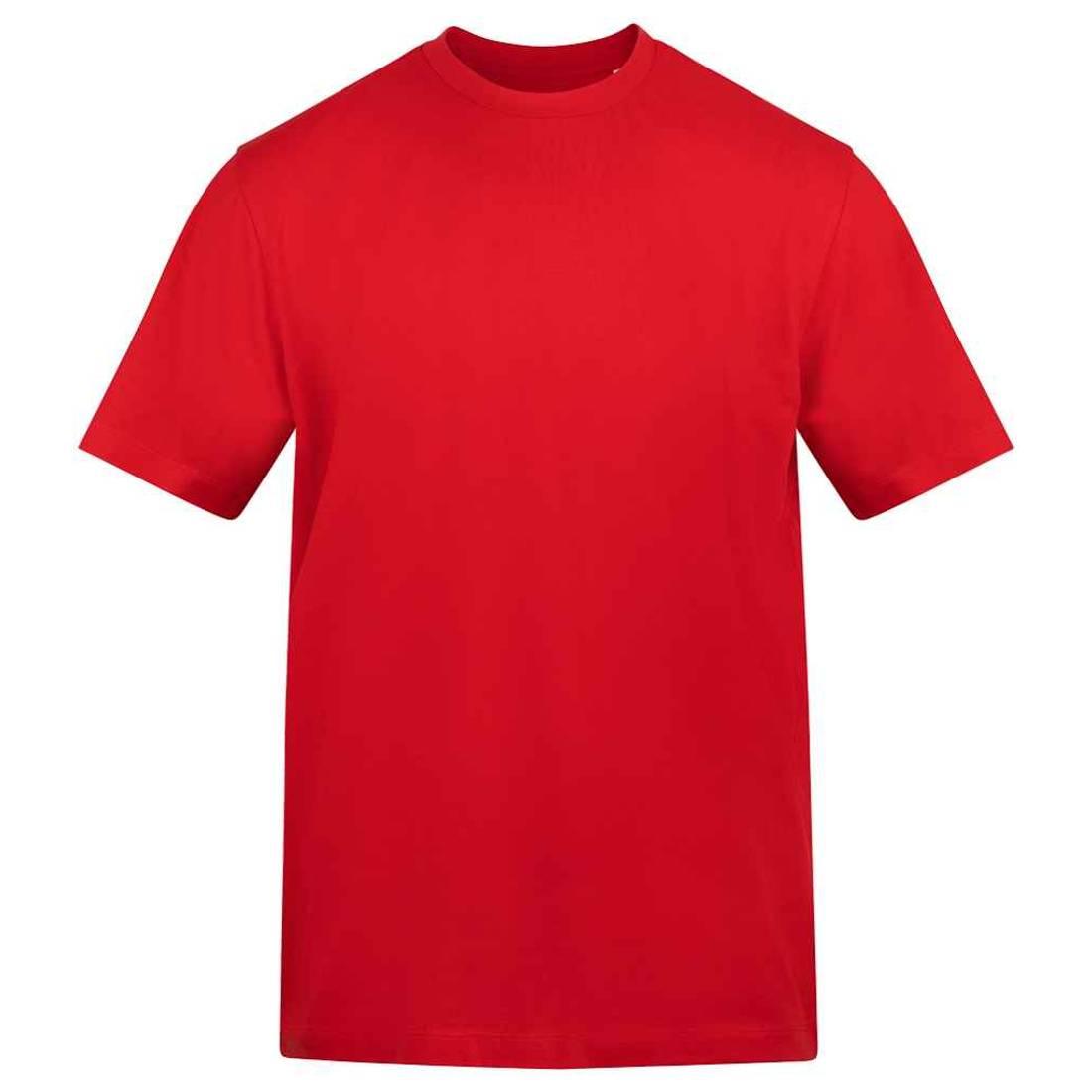 Fire Red - Front - Awdis Unisex Adult 180 T-Shirt