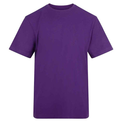 Purple - Front - Awdis Unisex Adult 150 T-Shirt