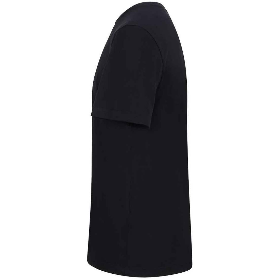 Deep Black - Side - Awdis Unisex Adult 150 T-Shirt