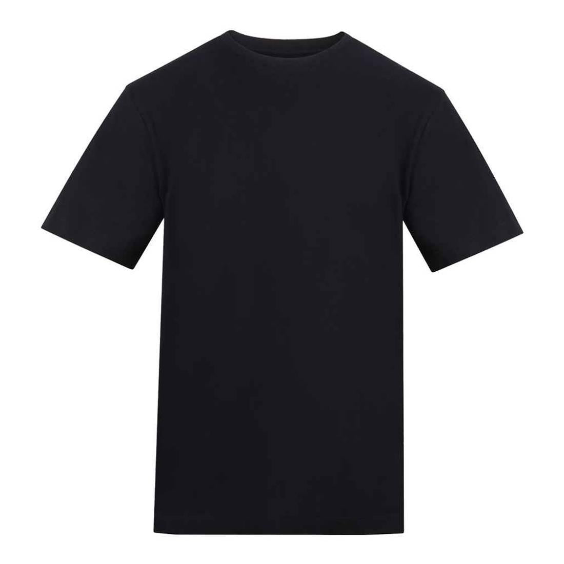 Deep Black - Front - Awdis Unisex Adult 150 T-Shirt