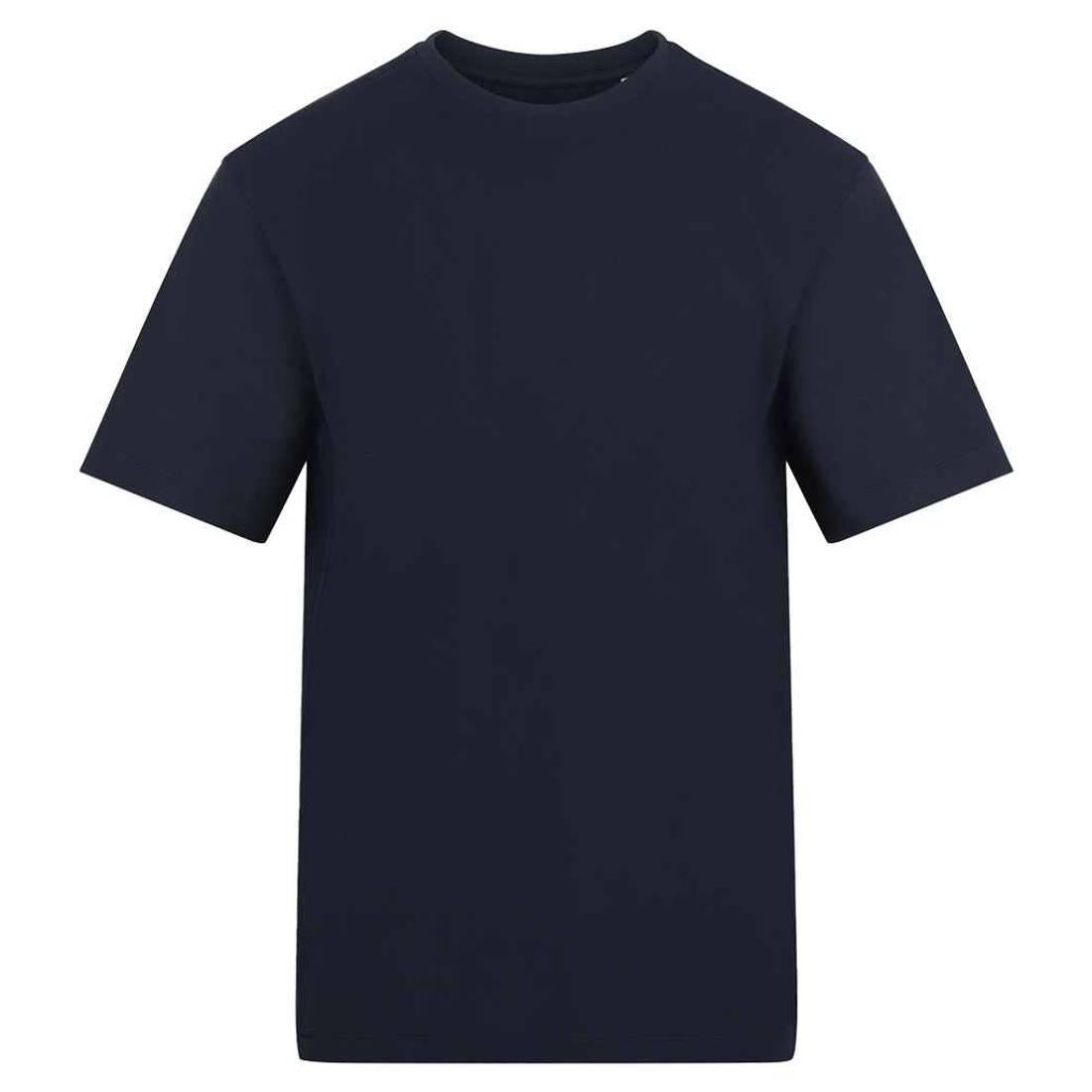 New French Navy - Front - Awdis Unisex Adult 150 T-Shirt