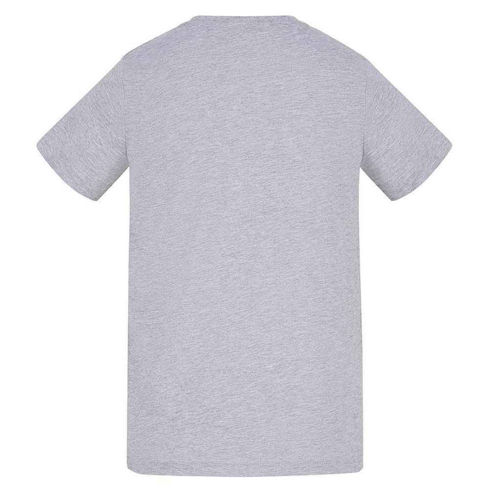 Heather Grey - Back - Awdis Childrens-Kids Plain Heather T-Shirt