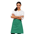 Emerald - Back - Premier Ladies-Womens Mid-Length Apron