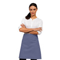 Marine Blue - Back - Premier Ladies-Womens Mid-Length Apron