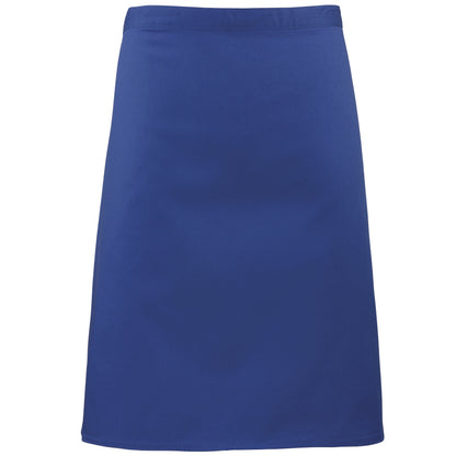Royal - Front - Premier Ladies-Womens Mid-Length Apron