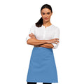 Sapphire - Back - Premier Ladies-Womens Mid-Length Apron