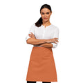 Terracotta - Back - Premier Ladies-Womens Mid-Length Apron