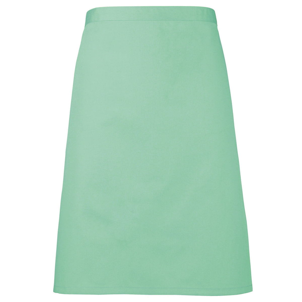 Aqua - Front - Premier Ladies-Womens Mid-Length Apron