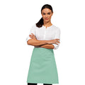 Aqua - Back - Premier Ladies-Womens Mid-Length Apron