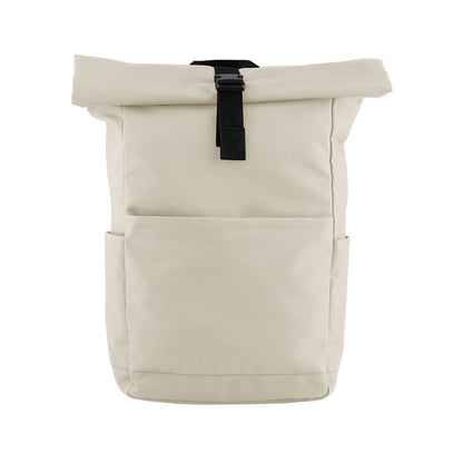 Natural Stone - Front - Bagbase EveryWear Roll Top 18L Backpack