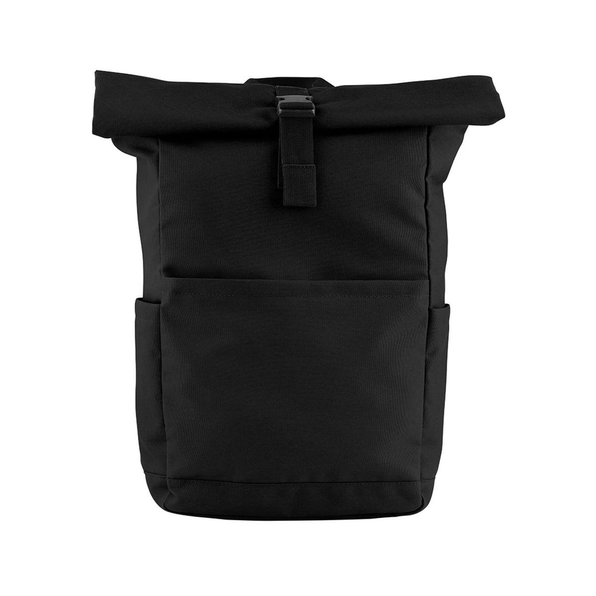 Black - Front - Bagbase EveryWear Roll Top 18L Backpack