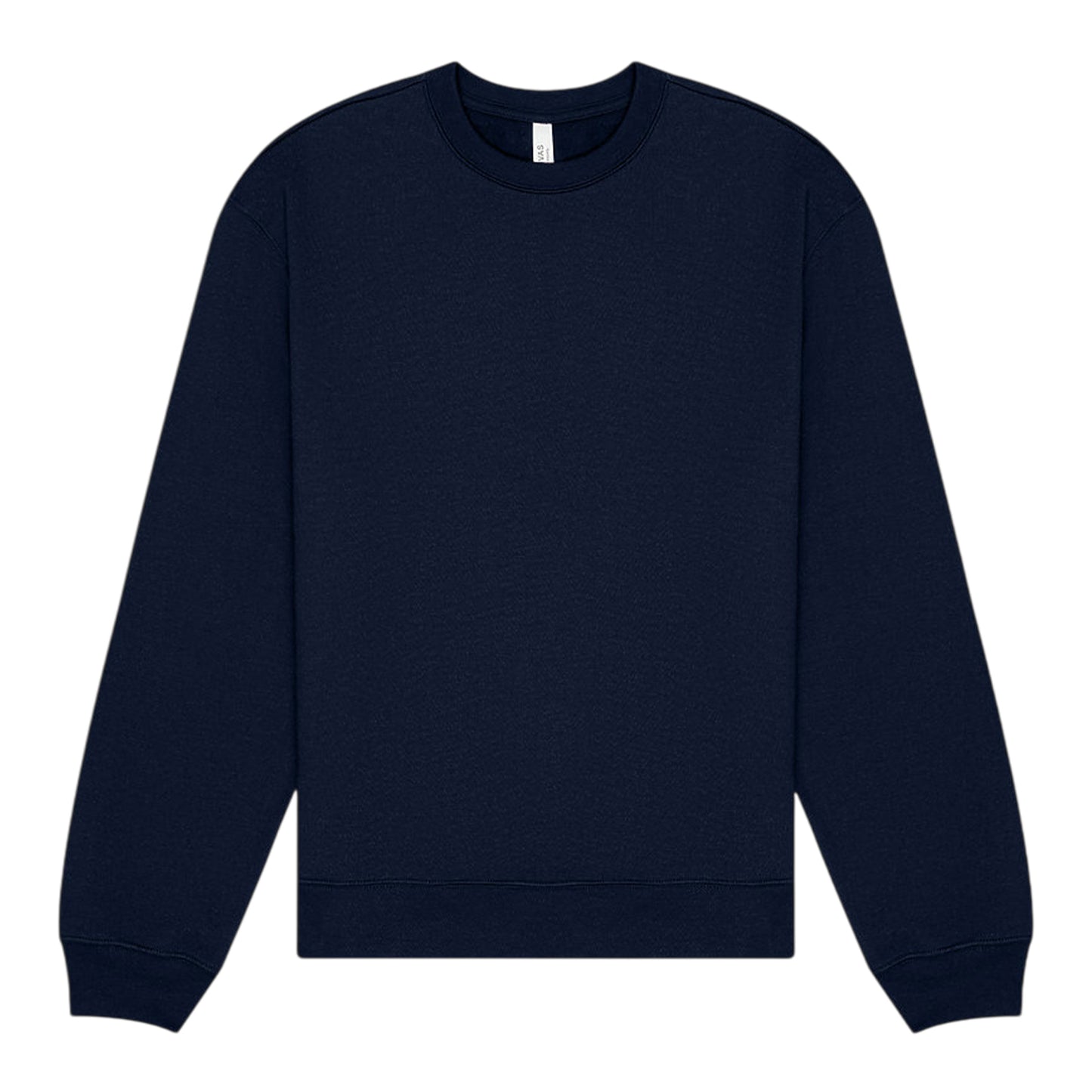 Navy - Front - Bella + Canvas Unisex Adult Heavyweight Crew Neck Sweatshirt