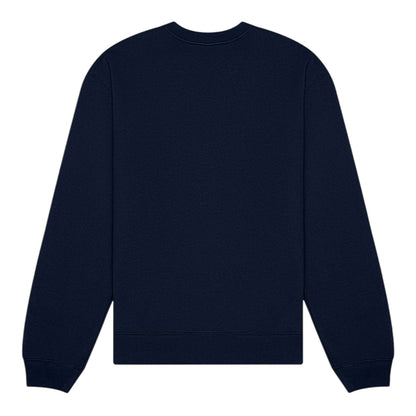Navy - Back - Bella + Canvas Unisex Adult Heavyweight Crew Neck Sweatshirt