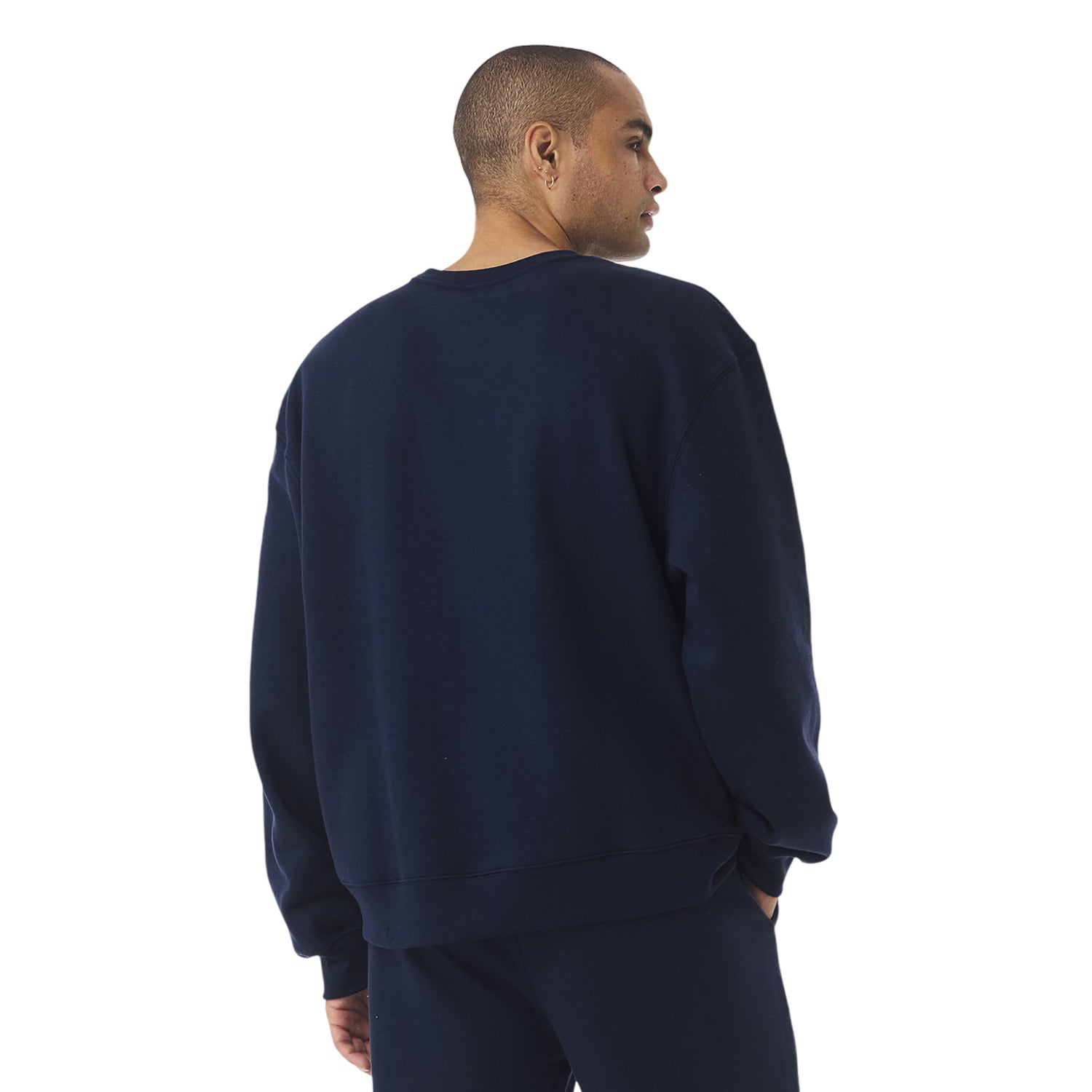 Navy - Lifestyle - Bella + Canvas Unisex Adult Heavyweight Crew Neck Sweatshirt