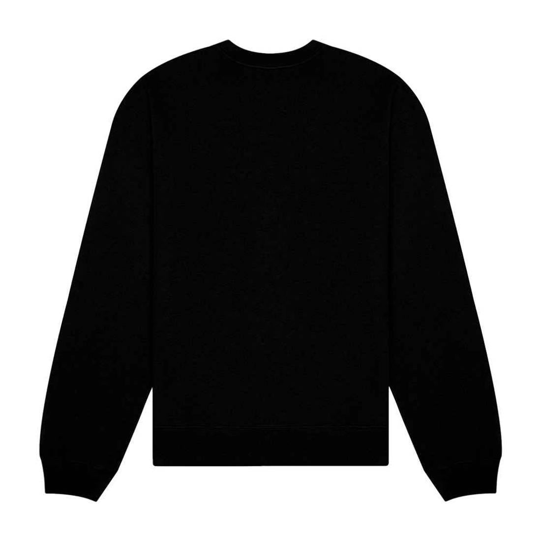Black - Back - Bella + Canvas Unisex Adult Heavyweight Crew Neck Sweatshirt