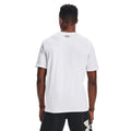White-Black - Back - Under Armour Mens Sportstyle Short-Sleeved T-Shirt