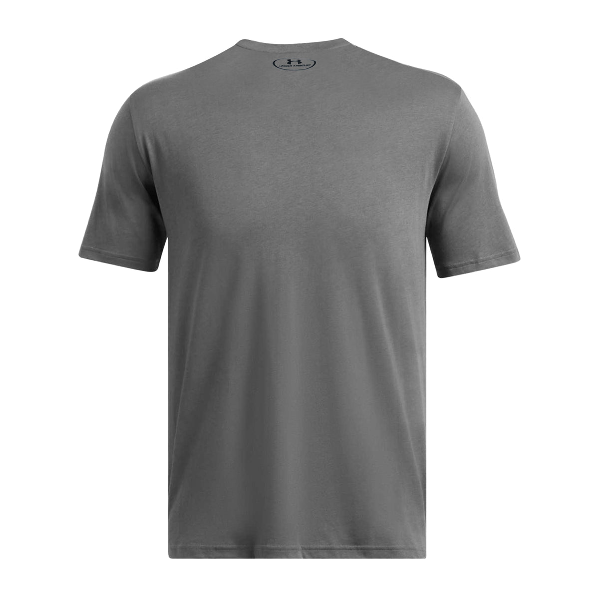 Castle Rock Grey-Black - Back - Under Armour Mens Sportstyle Short-Sleeved T-Shirt