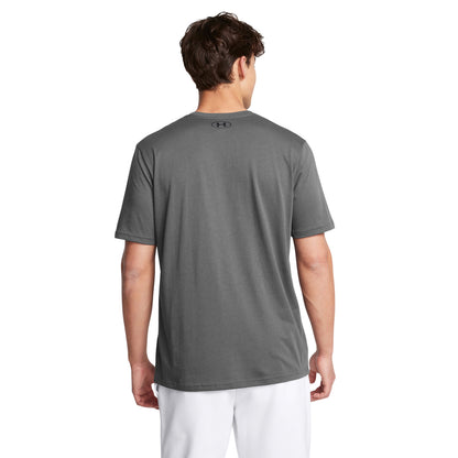 Castle Rock Grey-Black - Lifestyle - Under Armour Mens Sportstyle Short-Sleeved T-Shirt