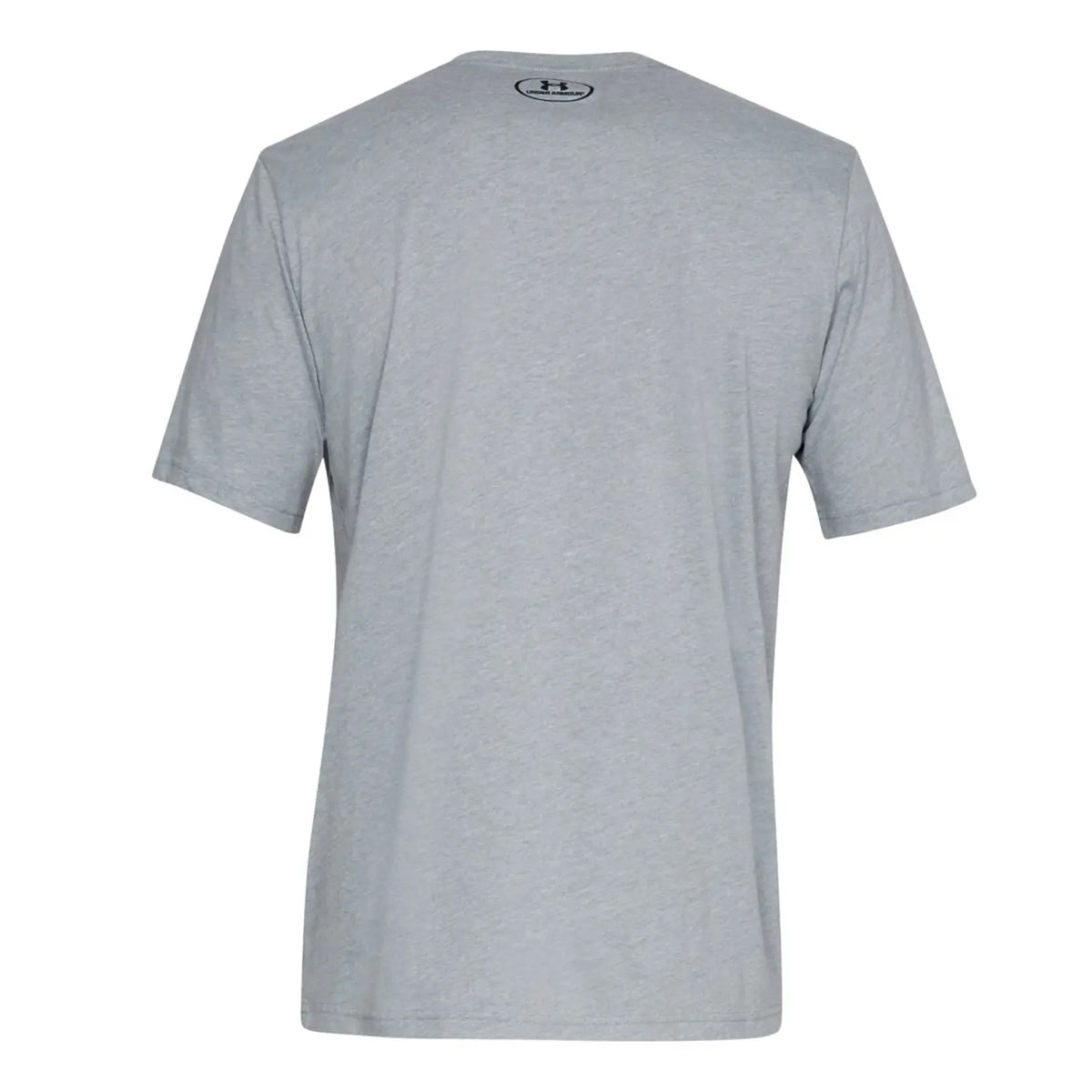 Light Steel Heather-Black - Back - Under Armour Mens Sportstyle Short-Sleeved T-Shirt
