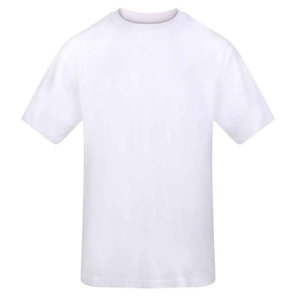 White - Front - AWDis Just Ts Unisex Adult Signature Heavyweight T-Shirt