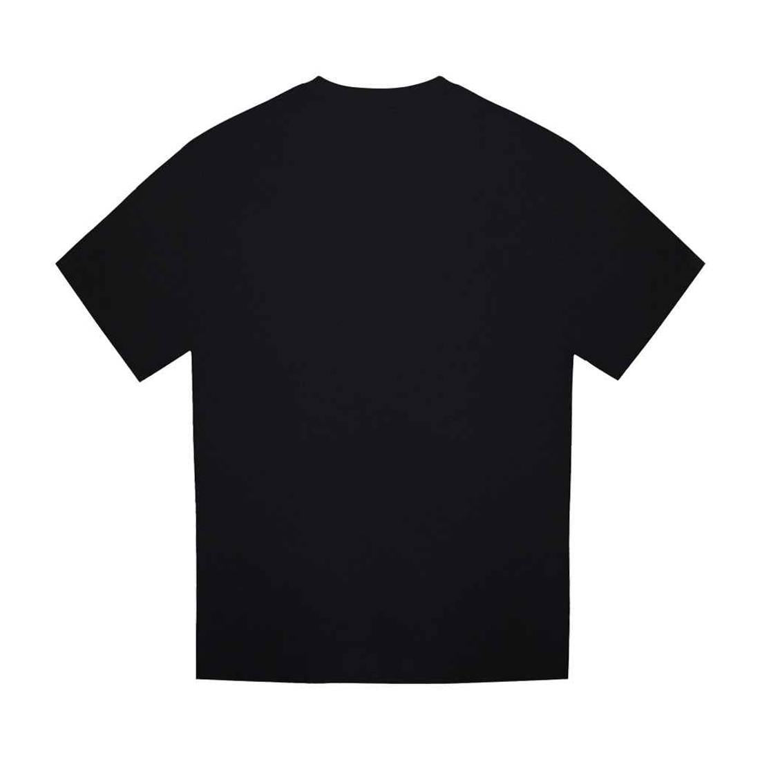 Deep Black - Back - AWDis Just Ts Unisex Adult Signature Heavyweight T-Shirt