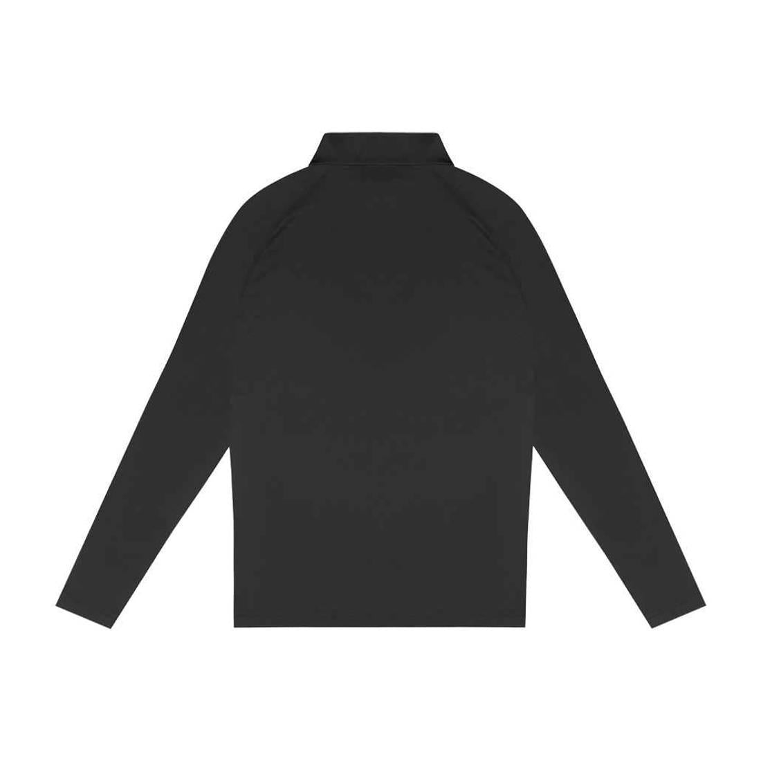 Jet Black - Back - AWDis Cool Mens Lightweight Quarter Zip Active Top
