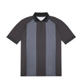 Black-Dark Grey - Front - B&C Unisex Adult Active Polo Shirt