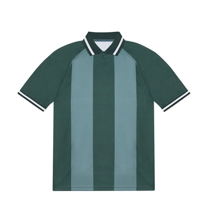 Forest Green-Green - Front - B&C Unisex Adult Active Polo Shirt