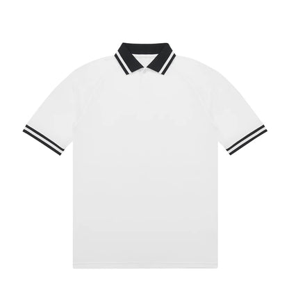White - Front - B&C Unisex Adult Active Polo Shirt