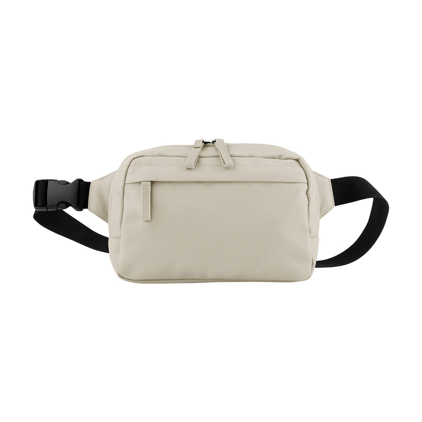 Natural Stone - Front - Bagbase EveryWear 2L Crossbody Bag