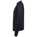 Navy - Side - Finden & Hales Unisex Adult Knitted Tracksuit Top