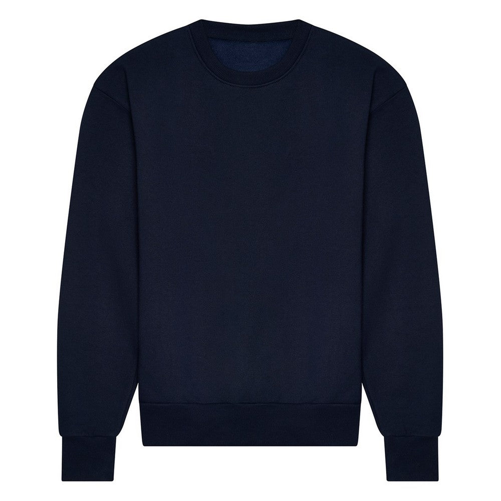 New French Navy - Front - Awdis Unisex Adult Signature Heavyweight Sweatshirt