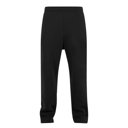 Black - Front - Build Your Brand Unisex Adult Fluffy Jogging Bottoms