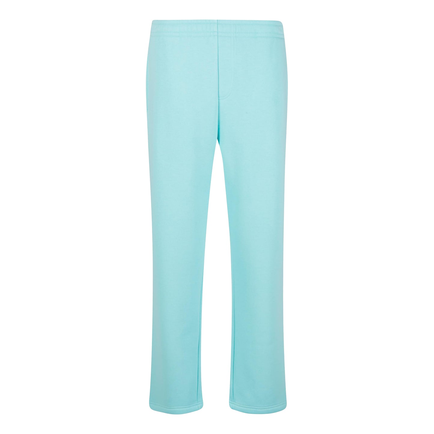Beryl Blue - Front - Build Your Brand Unisex Adult Fluffy Jogging Bottoms