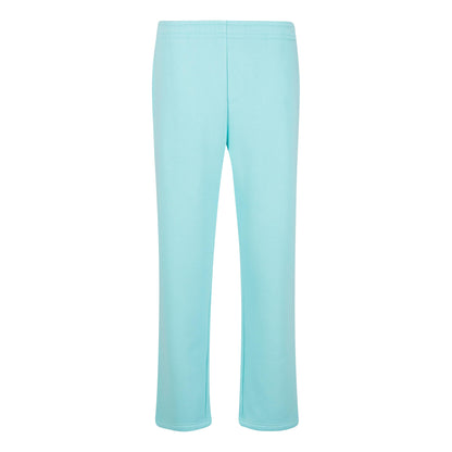 Beryl Blue - Front - Build Your Brand Unisex Adult Fluffy Jogging Bottoms