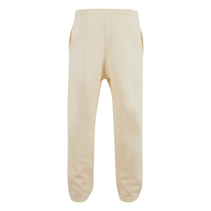 White Sand - Back - Build Your Brand Unisex Adult Fluffy Jogging Bottoms