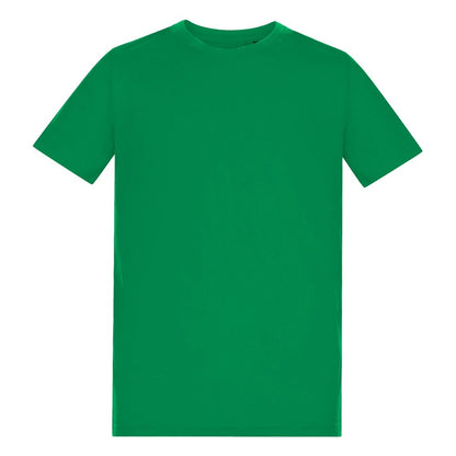 Kelly Green - Front - Awdis Childrens-Kids 150 Crew Neck T-Shirt