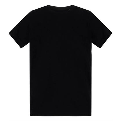 Deep Black - Front - Awdis Childrens-Kids 150 Crew Neck T-Shirt