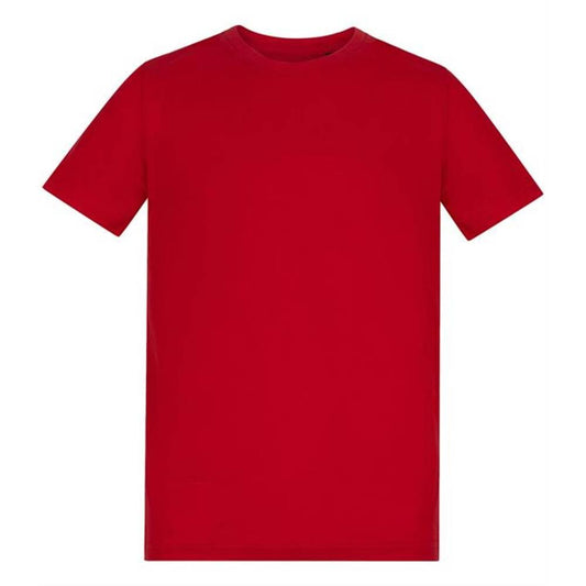 Fire Red - Front - Awdis Childrens-Kids 150 Crew Neck T-Shirt