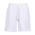 White - Front - Build Your Brand Womens-Ladies Basic Sweat Shorts