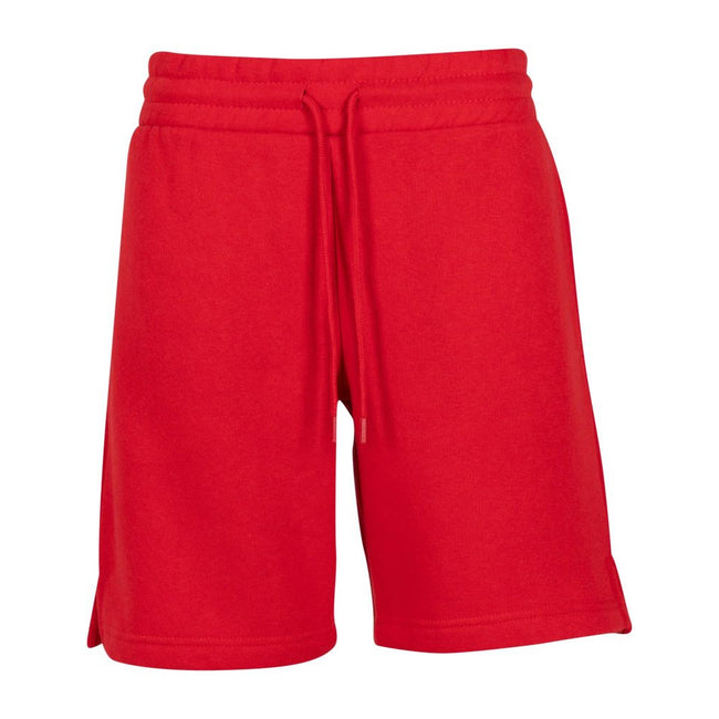 City Red - Front - Build Your Brand Womens-Ladies Basic Sweat Shorts