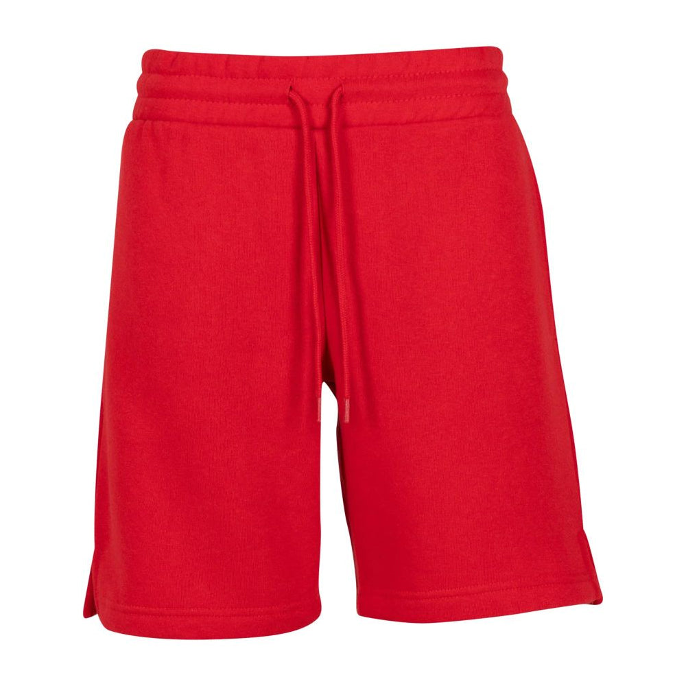 City Red - Front - Build Your Brand Womens-Ladies Basic Sweat Shorts