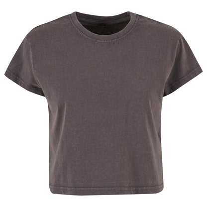 Magnet - Front - Build Your Brand Womens-Ladies Vintage Cropped T-Shirt